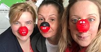 Scarborough's Red Nose Day and Beach Clean