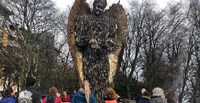 Scarborough's Visit to the 'Knife Angel'