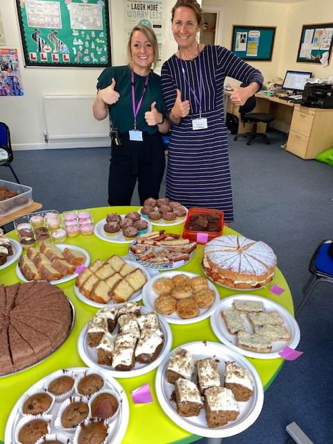 Selling Cakes For Macmillan