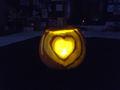 Heart Pumpkin