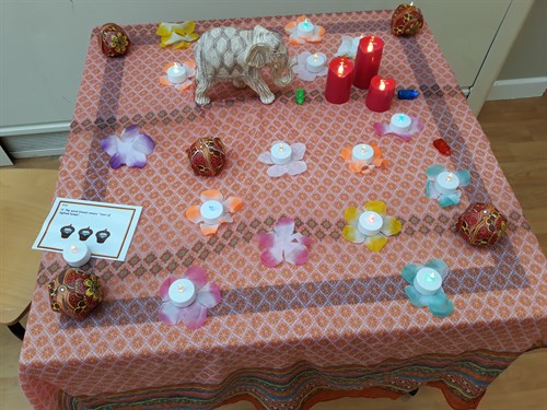 Diwali Table Arrangements