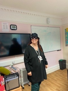 Staff Dressed Up For Rap