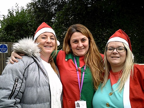 Staff On Santa Dash