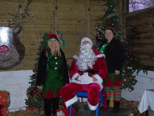 Staff With Santa