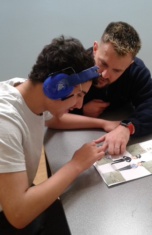 NCW Student Learning About The Role Of A Police Officer