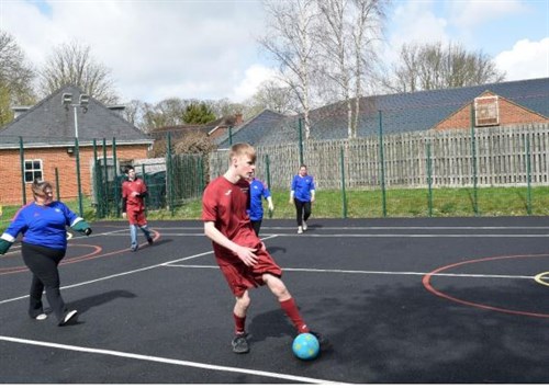 Dribbling The Ball