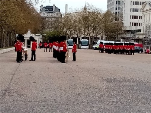 Troops Lined Up