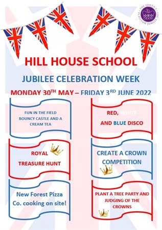 Jubilee Poster Weekly Activities