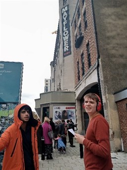 The Lion King Student Outside Theatre