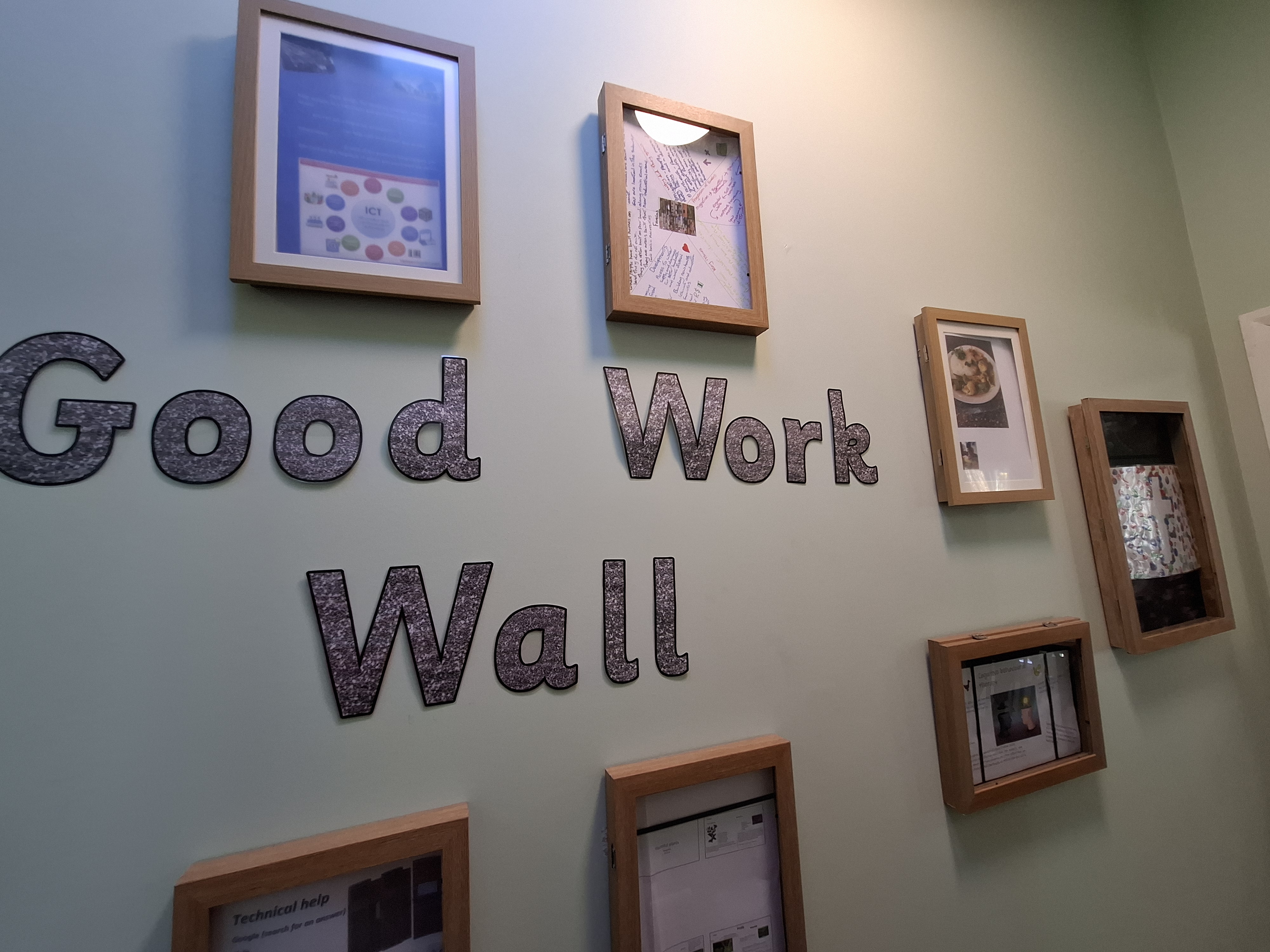 Good work wall