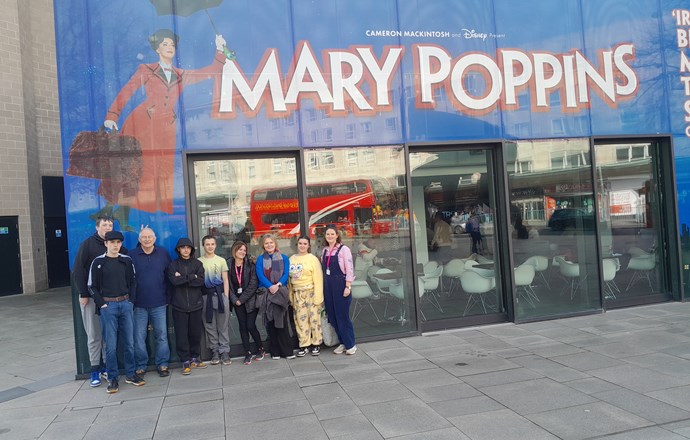 Mary Poppins Theatre Trip