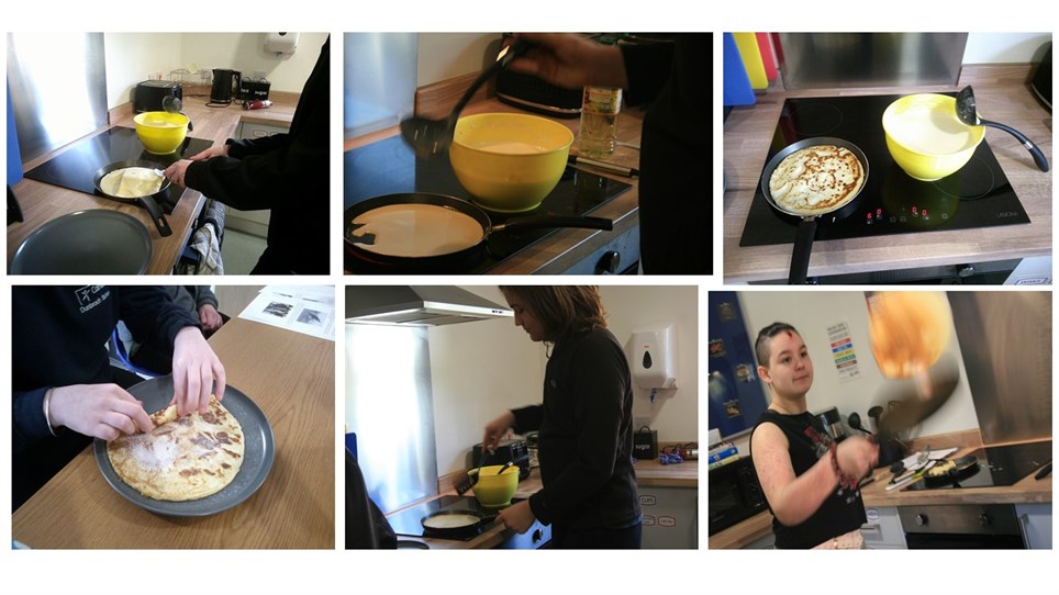 Pancake Day Photo Collage