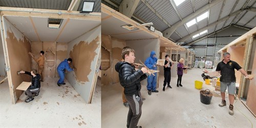 Plastering