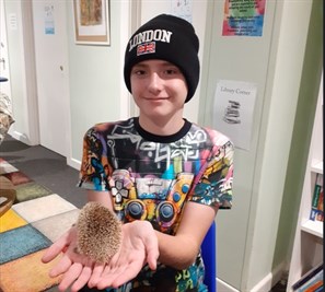 Boy With Hedgehog