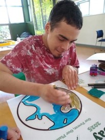 Student Colouring In