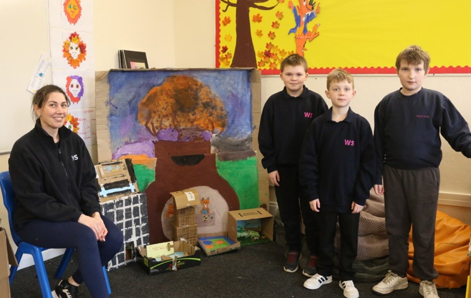 teacher in classroom