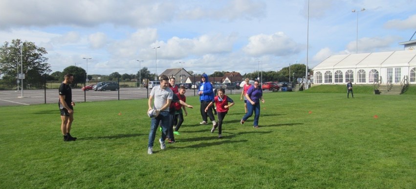 Cambian Somerset School meet the Exeter Chiefs image