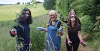 Grateley House School student council do their bit for the environment image