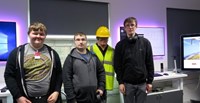 Cambian Wing College young people shine at their work experience with IBM