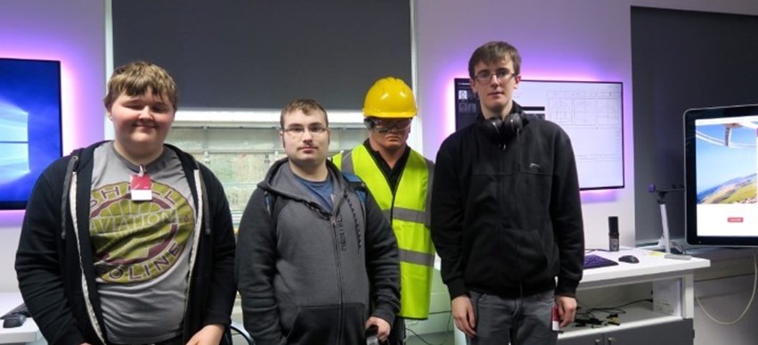 Cambian Wing College young people shine at their work experience with IBM image