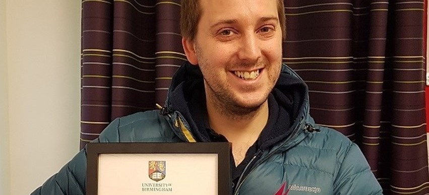 One of our class teachers has been awarded his Postgraduate Certificate in Autism image