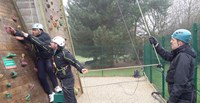 Bletchley Park take on rock climbing