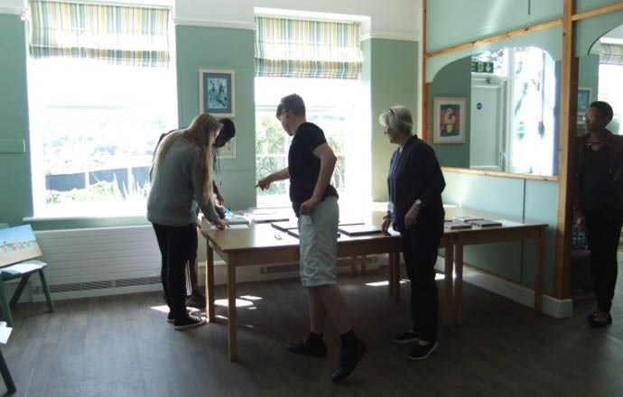 Purbeck View School get arty