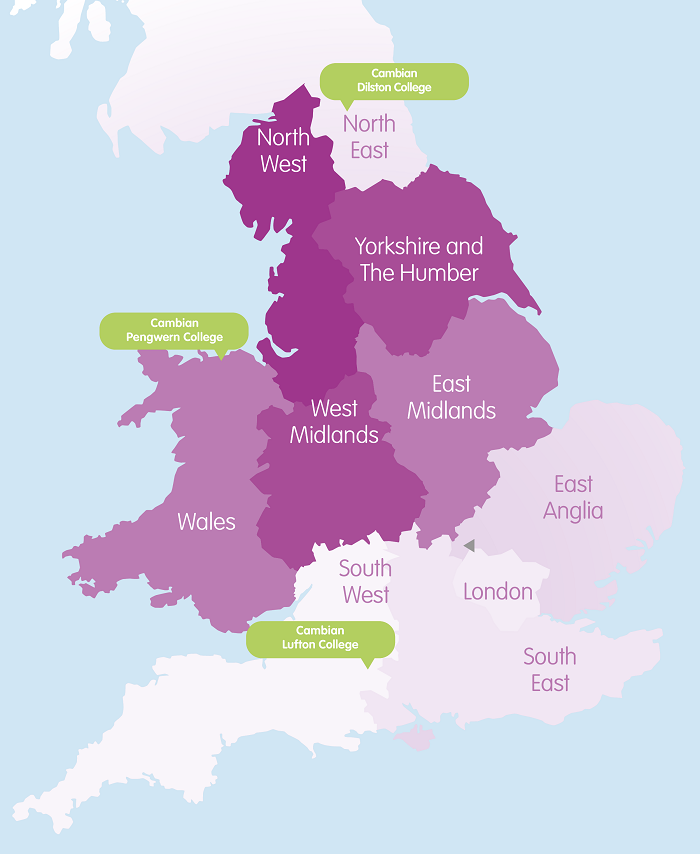 Map Of Colleges