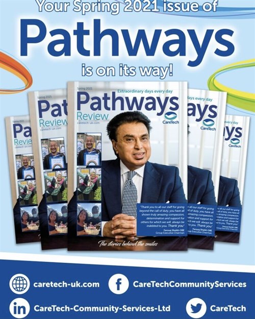 front cover of caretech pathways magazine spring 2021 issue.jpg