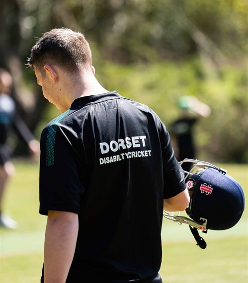 Sam Wearing Dorset Disability Cricket Top