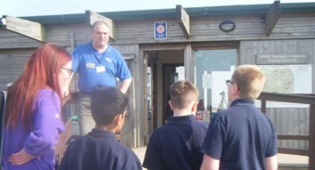 Frampton Marsh Students Listening To Staff