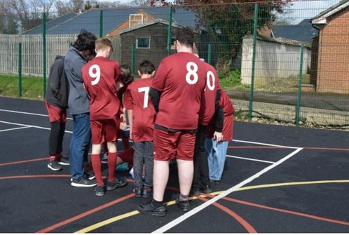 Football Huddle