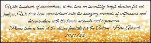 Autism Hero Award 2022 Judges Comment