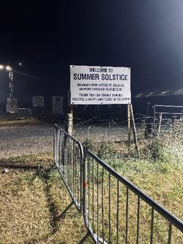 The Longest Day Summer Solstice Sign