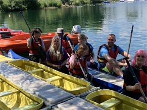 NES NCS Students And Atff On Boat