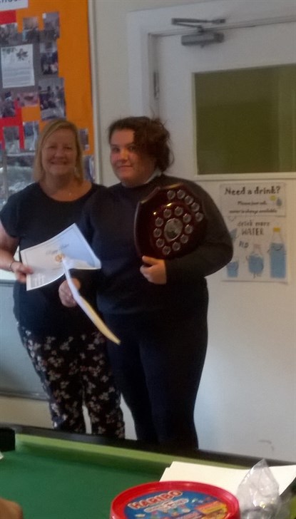 Scarborough Open Morning Termly Awards Ceremony Student With Award
