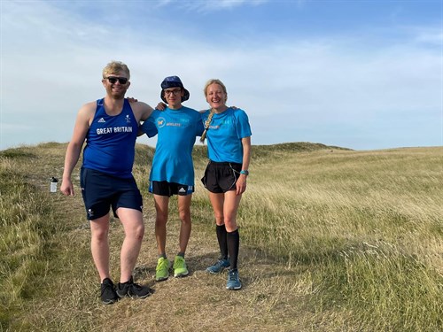 GREAT STONES WAY CHALLENGE Cameron And His Mum