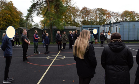 Remembrance Day 2022 Students And Staff One Minute Silence