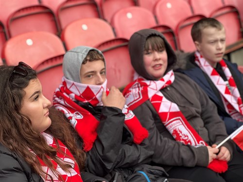 Middlesbrough FC Football Match Students