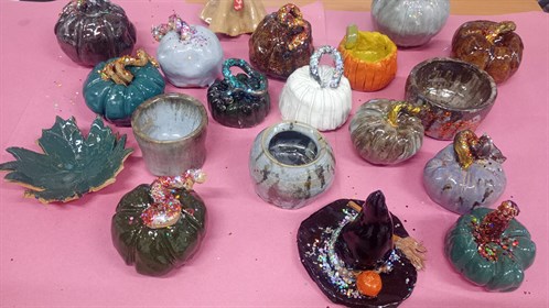 Halloween Pottery
