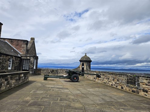 Blue Skies In Edinbugh
