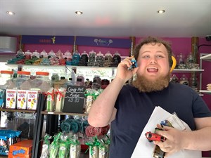 Student In A Shop