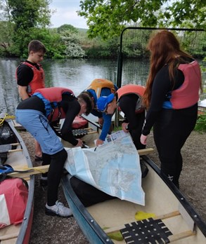 Students With Map