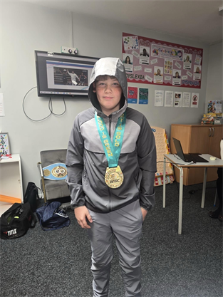 Young Person With Medal