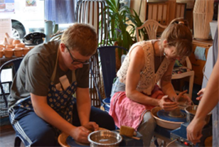 Using Pottery Wheel